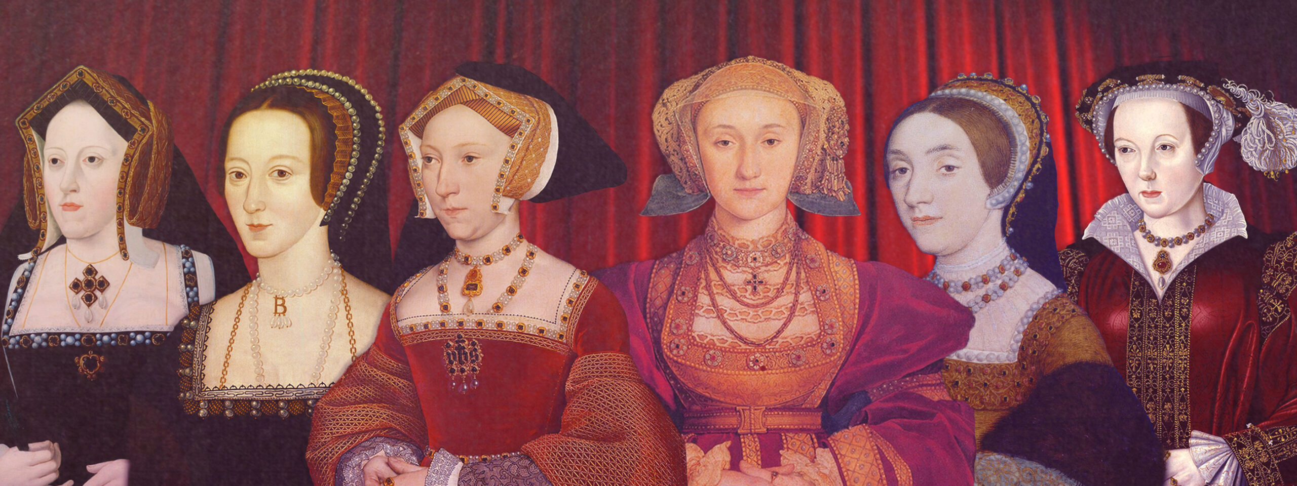 Six wives of Henry VIII portraits